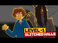 Level -1 "Glitched Halls" (Backrooms Animation)