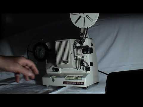 HOW TO Set-Up, Load a Film and Use An Old Vintage Film Projector