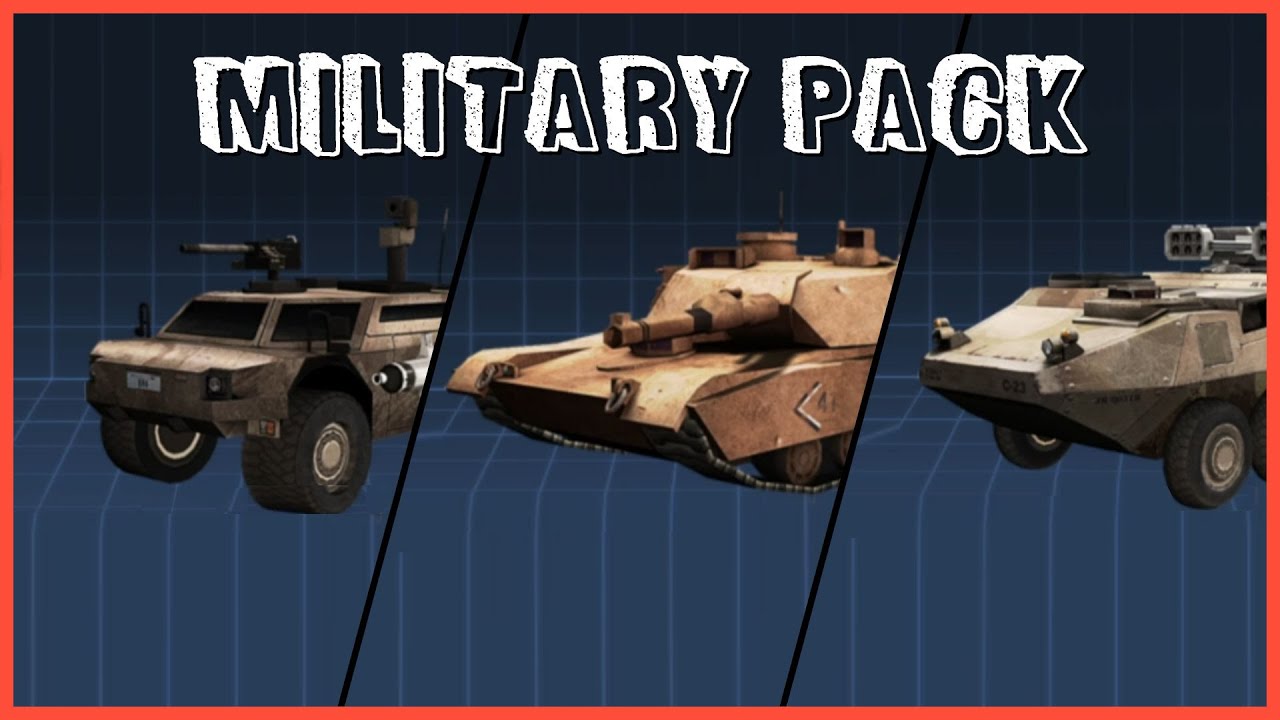 Burnin' Rubber Crash n' Burn - Military Pack Gameplay (Fox, Tank, Taurus)