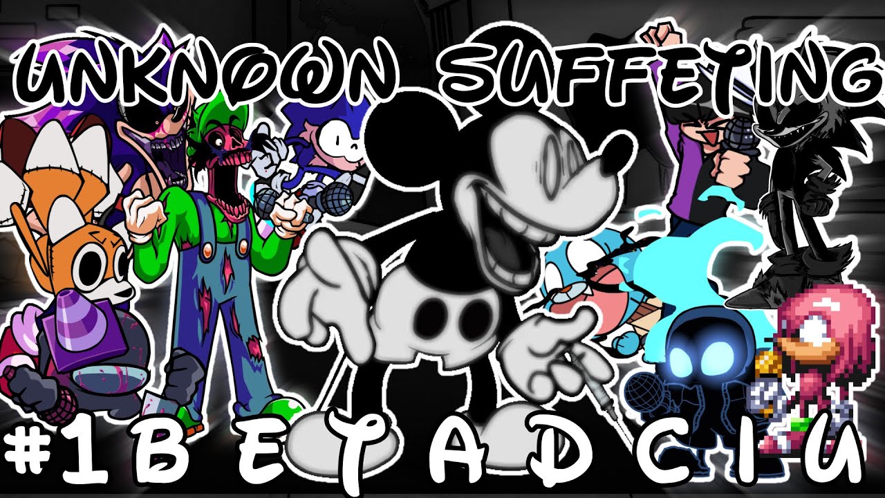 FNF Unknown Suffering V3 But Every Turn A Different Cover Is Used! 🐭💉