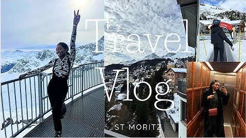 Weekly Vlog| Skiing In St Moritz Switzerland| London for 24hr