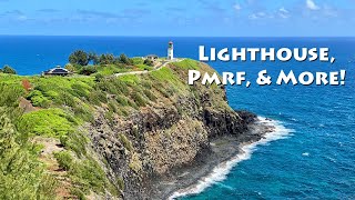 Kilauea Lighthouse, Pacific Missile Range Facility Pmrfbarking Sands And More - Kauai
