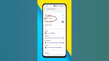How to enable vibrate for call setting | Call Sound And Vibration Setting #shorts​ #shortvideo​