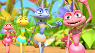 Ants Go Marching, Preschool Song and Learning Video for Babies