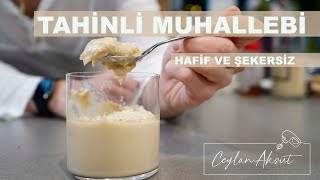 Sağlıklı Tahinli Muhallebi Tarifi Hafif Ve Şekersiz