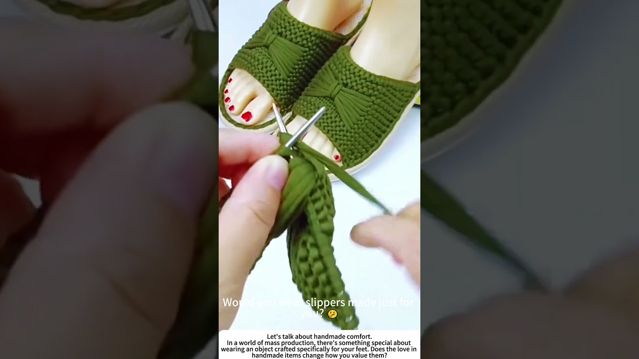 Stitch by Stitch: Hand‑Crocheting a Pair of Cozy Slippers 🧶👣
