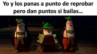 Los panas y yo a punto de reprobar pero dan puntos si bailas...