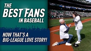 Surprise Proposal Before Mariners Game Had Everyone in Smiling 😃