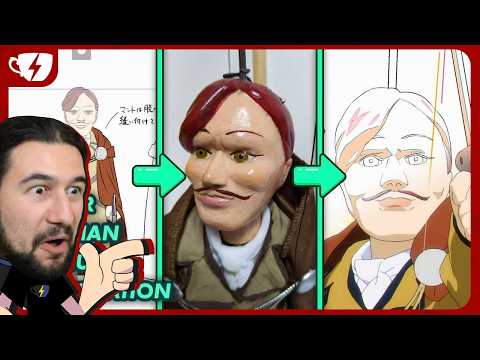 How (and why) they put real puppets in Frieren | Trovão React @swampjawn