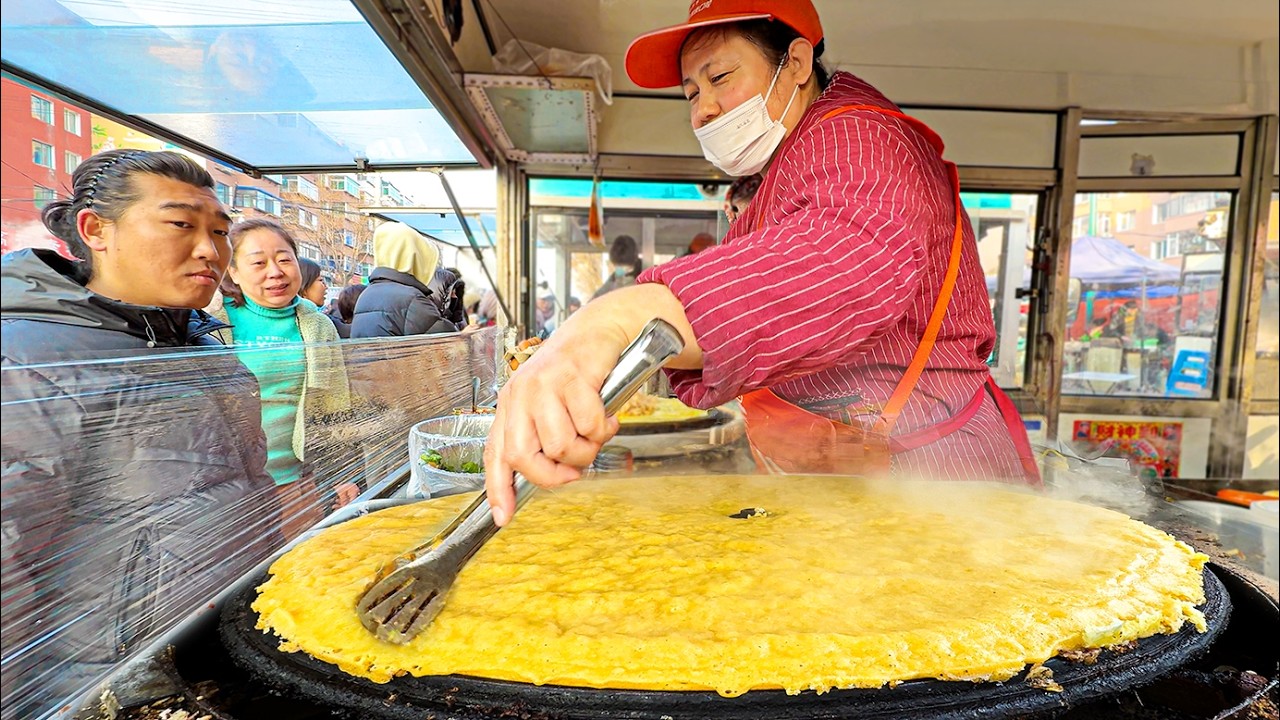 Рынок завтраков в Китае! Подлинная утренняя еда, которую нельзя пропустить