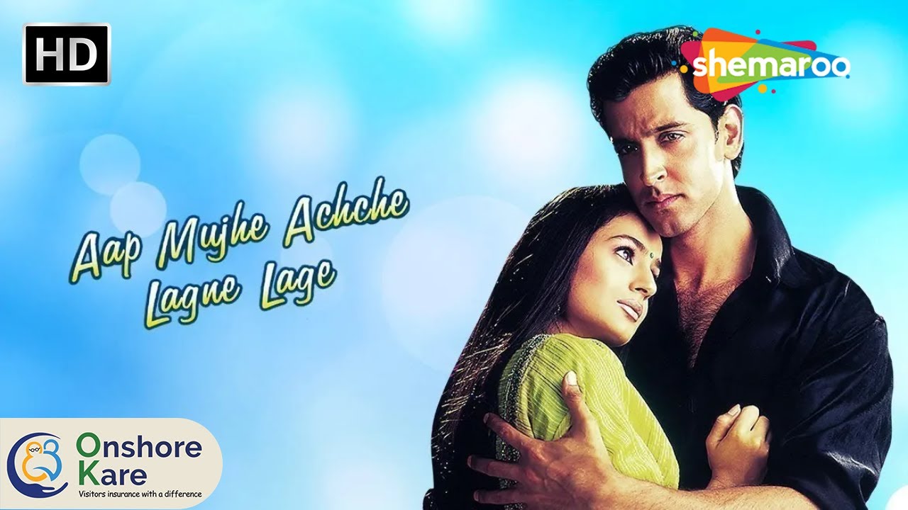 Aap Mujhe Achche Lagne Lage (HD) - Hrithik Roshan - Ameesha Patel - Bollywood Superhit Movie