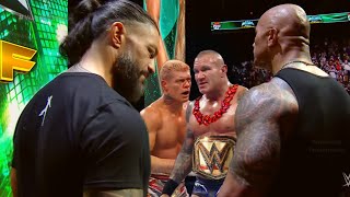 WWE 10 February 2024 Team Roman Reigns & The Rock Vs Team Cody Rhodes & Randy Orton Match