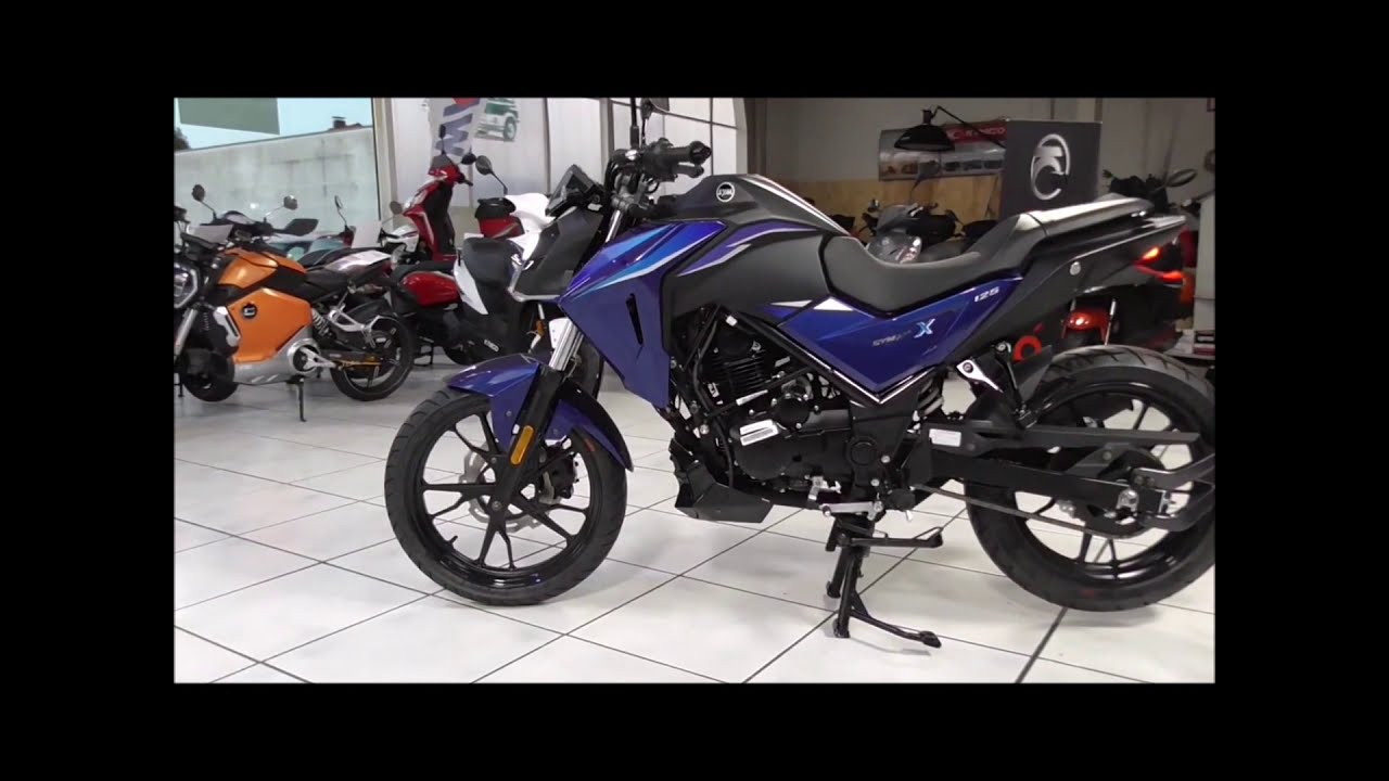 SYM NH-X 125 Leichtkraftrad - YouTube