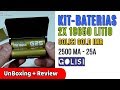 GOLISI Baterías Recargables de Litio  Gold 18650 para Vapeo | UnBoxing Review en Español