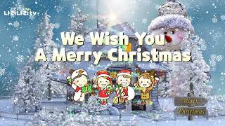 We Wish You A Merry Christmas   축하하오 기쁜 크리스마스   영어+한글 자막   크리스마스 캐롤   Christmas Carol   나리나리tv