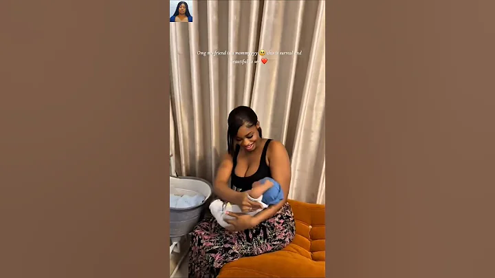 It was really nice seeing Priscilla ojo's friends come by to spend time with Baby Rakeem.