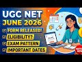 UGC NET EXAM FORM RELEASE JUNE 2026 : ELIGIBILITY, EXAM PATTERN, IMPORTANT DATES ETC 