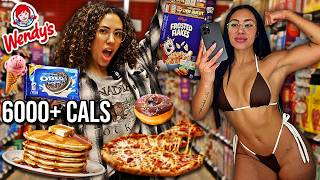 Eating Whatever I Want for 24 Hours | Insane Cheat Day + Glutes