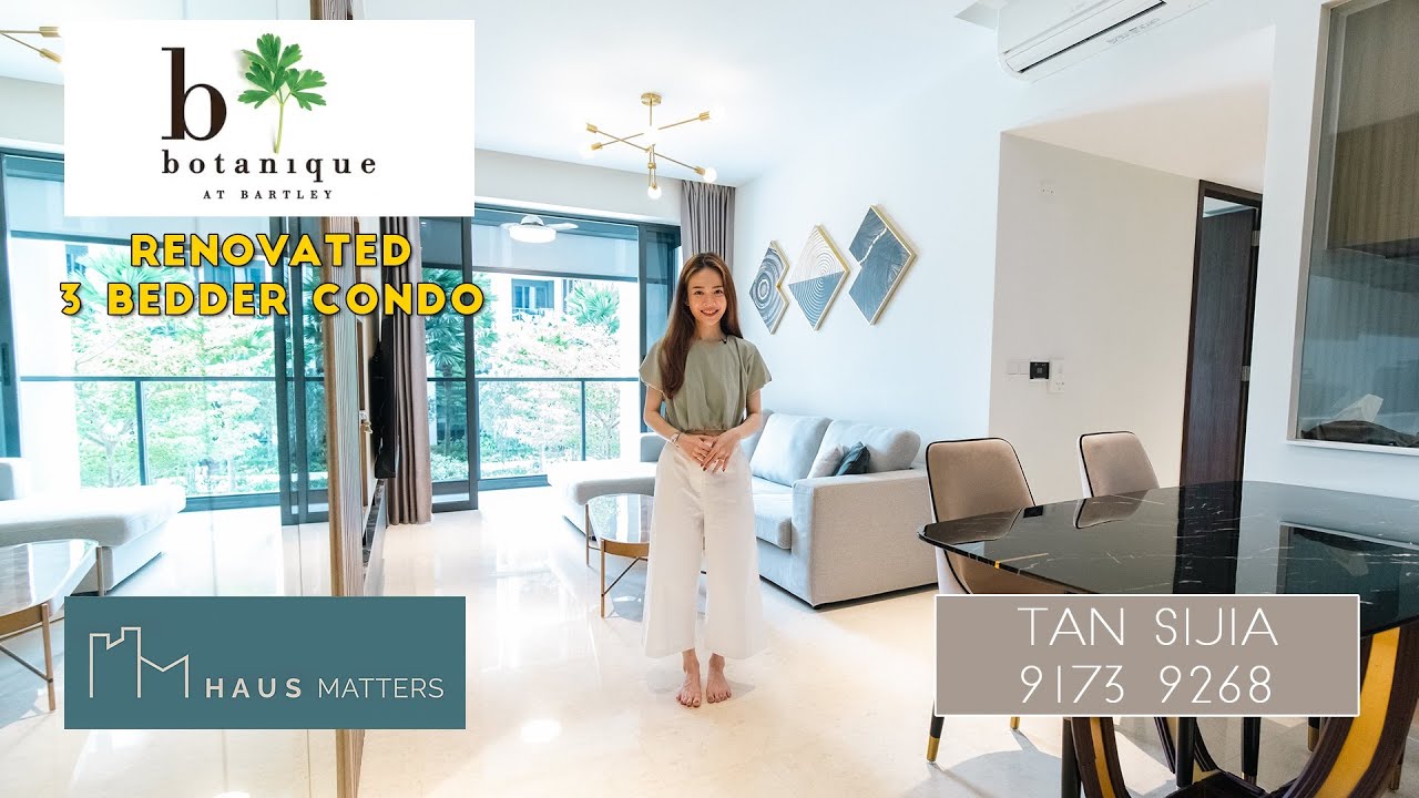 Botanique At Bartley : Upper Paya Lebar Rd | 3 Bedder | 926 Sqft | Modern Design
