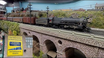 2025 New York Society of Model Engineers O Scale 2 Rail Layout