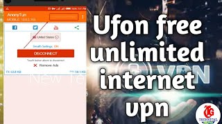Ufone Unlimited free internet Vpn. screenshot 4