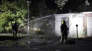Brand transformator huisje Tegelen 3-10-2018