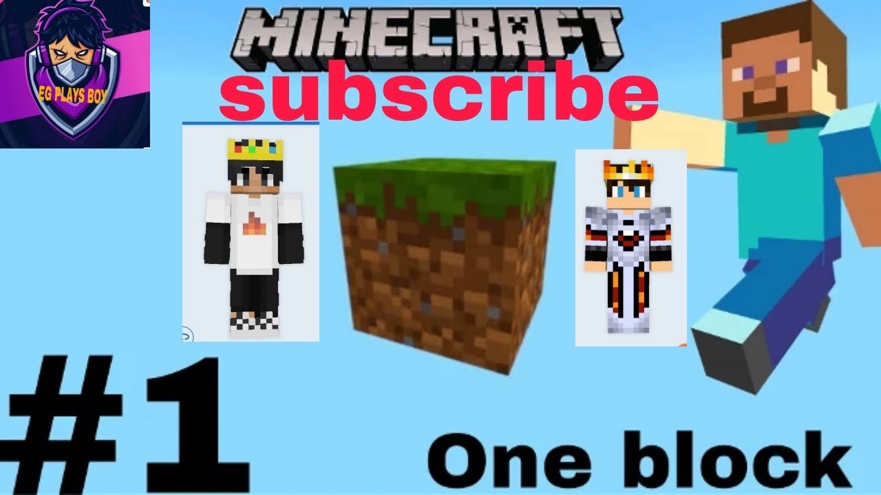 one block series with my friend #1 - YouTube