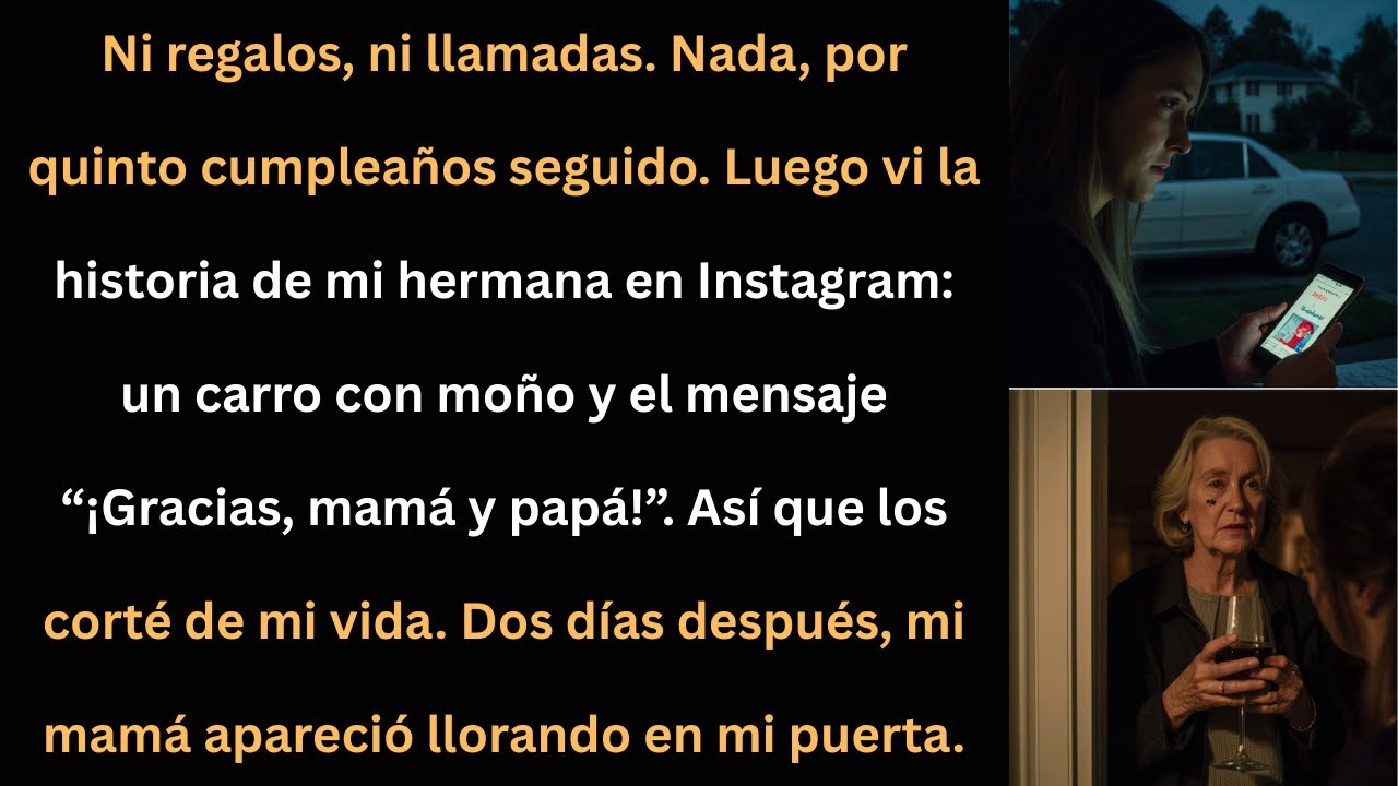 El regalo que nunca llegó... hasta que vi la historia de mi hermana.