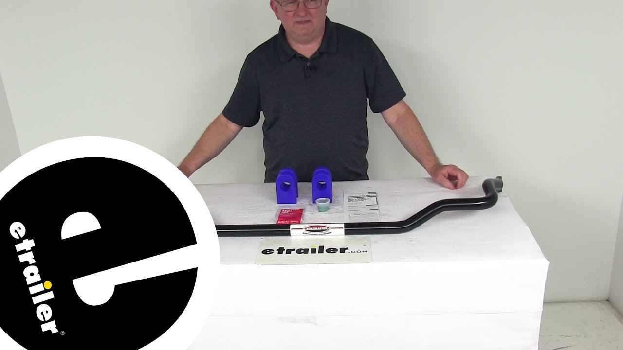 etrailer Roadmaster AntiSway Bars AntiSway Bar RM1139176 Review YouTube