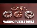 Making Puzzle rings
