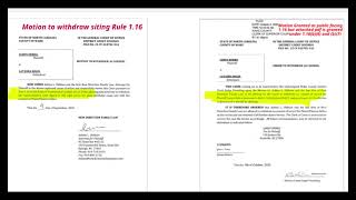 THE NC PUBLIC REGISTRY IS BEING USED TO RATIFY FRAUD 
