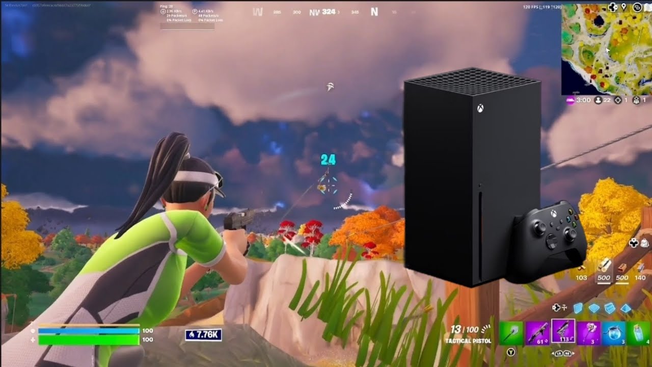 Fortnite Chapter 4 Arena Gameplay Xbox Series X 120(FPS)