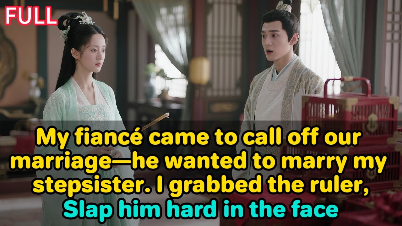 My fiancé came to call off our marriage—he wanted to marry my stepsister. I grabbed the ruler and...