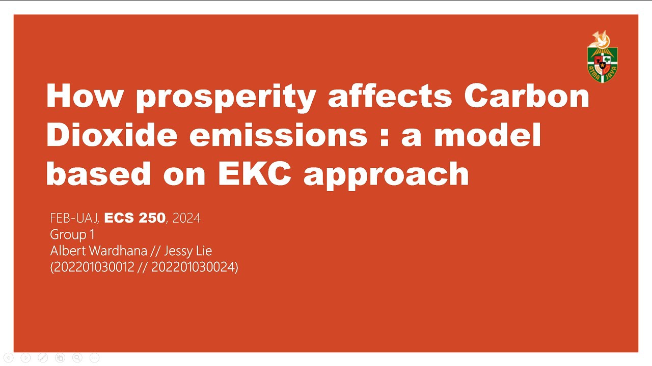 How prosperity affects Carbon Dioxide emissions : a model based on EKC ...