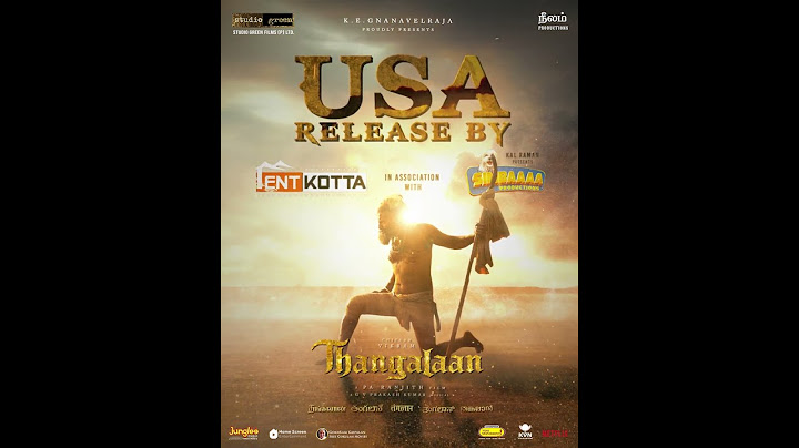 Thangalaan USA Distribution By Tentkotta & Simbaaa Productions | Chiyaan Vikram | Pa Ranjith