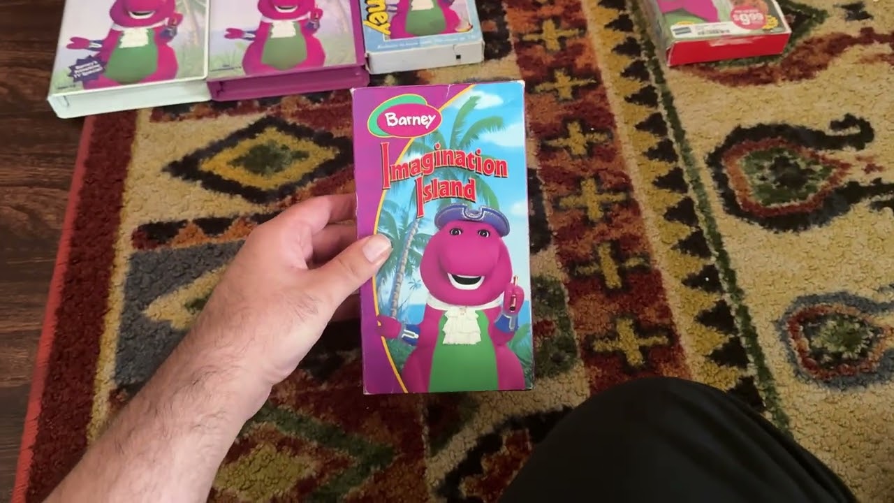 Barney’s Imagination Island VHS Comparison