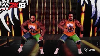 Wwe 2k18  The Usos 2015 Entrance Tag Finisher U0026 Victory Motion