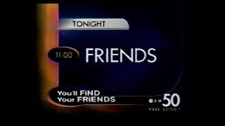 WKBD Detroit: 1999 Friends Promo Chandler Bing Yasmine Bleeth