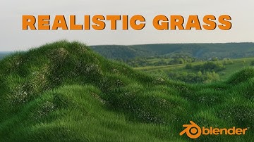 Create Realistic Grass In Blender In 3 Minutes! 3D Tutorial For Beginners