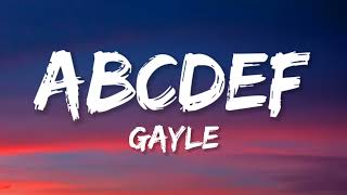 ABCDEFU (Lyrics) | Gayle