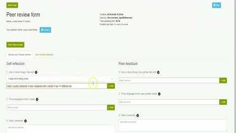 Peer review video tutorial