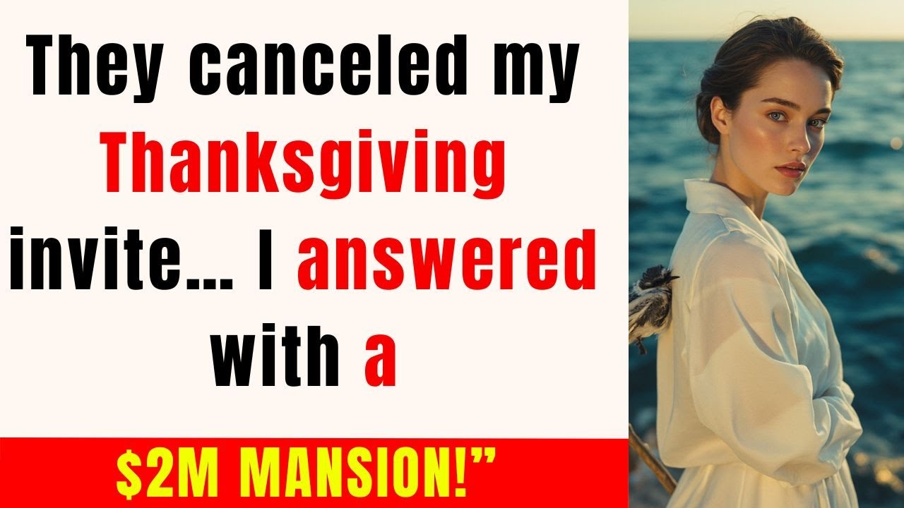 Disinvited from Thanksgiving, I threw a lavish party and invited everyone to my $2M Vermont estate