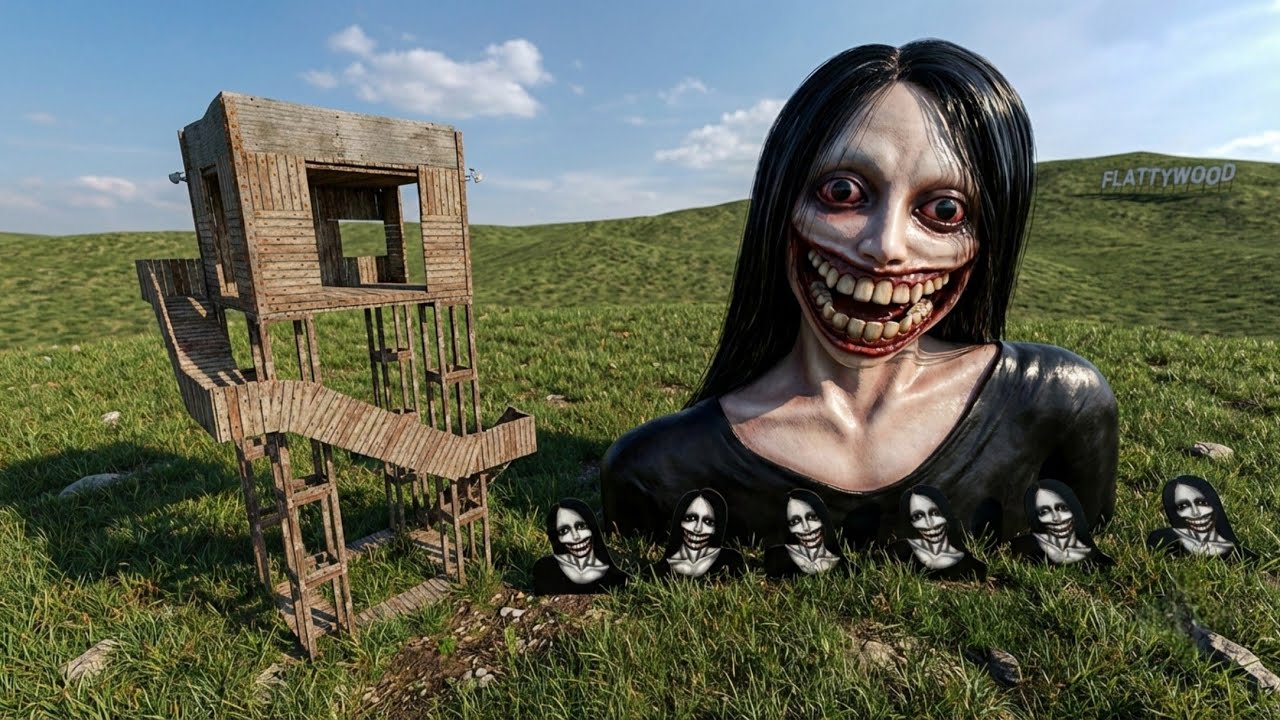 Kuchisake Onna Vs Houses In Garry's Mod