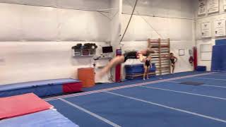 Double salto pass!
