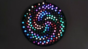 Fibonacci256 RGB LED Disc
