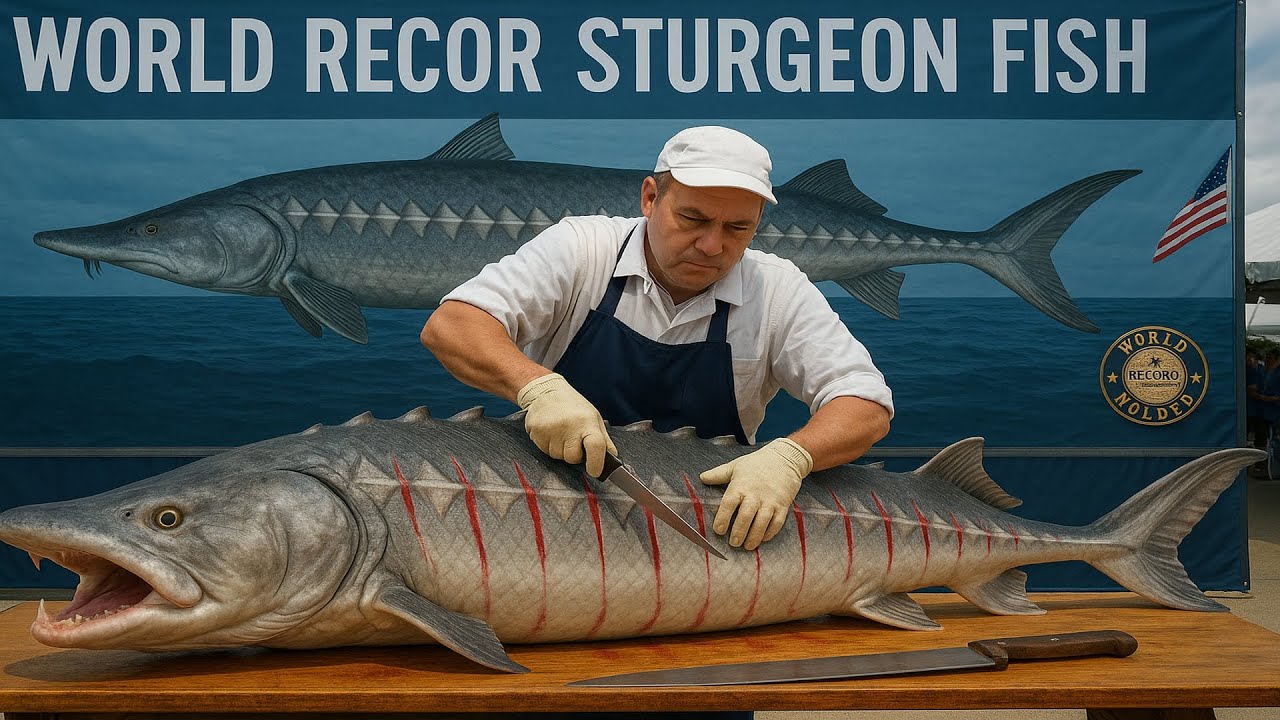 Mastering Sturgeon Filleting: Modern Techniques with a Sharp Knife