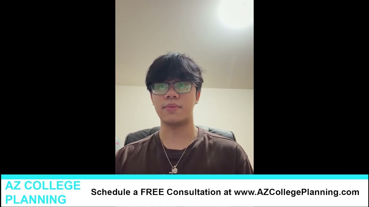 Educational Consultant Arizona | AZ College Planning | Andrew Testimonial