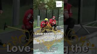 Royals Ride Fire Engine In Northern Ireland Visit