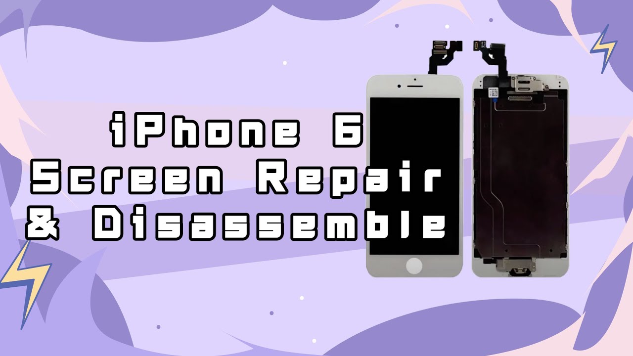iPhone 6 Screen Repair & Disassemble YouTube