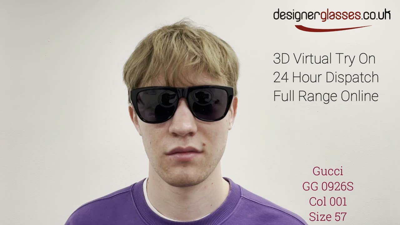 Gucci GG0926S Sunglasses - YouTube